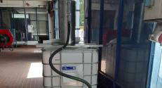 Biochar filtration unit for biogas plant digestate filtration (24.5.2024)